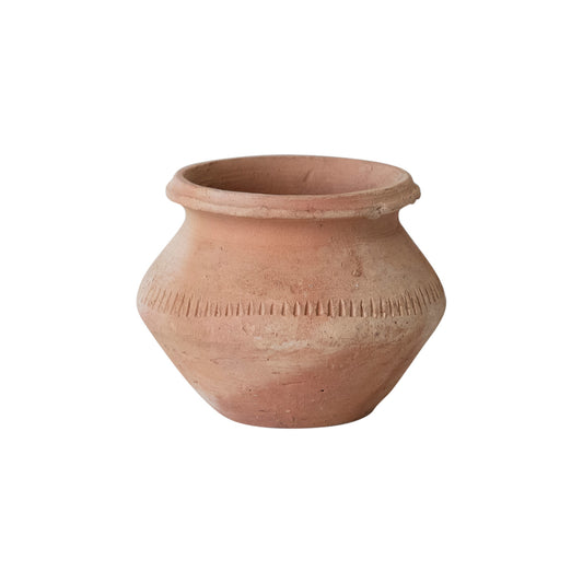 Handmade Vintage Terracotta Pot