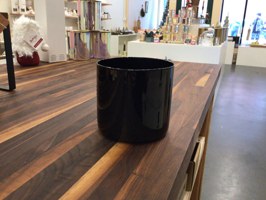 Black Straight-Sided 3-wick
