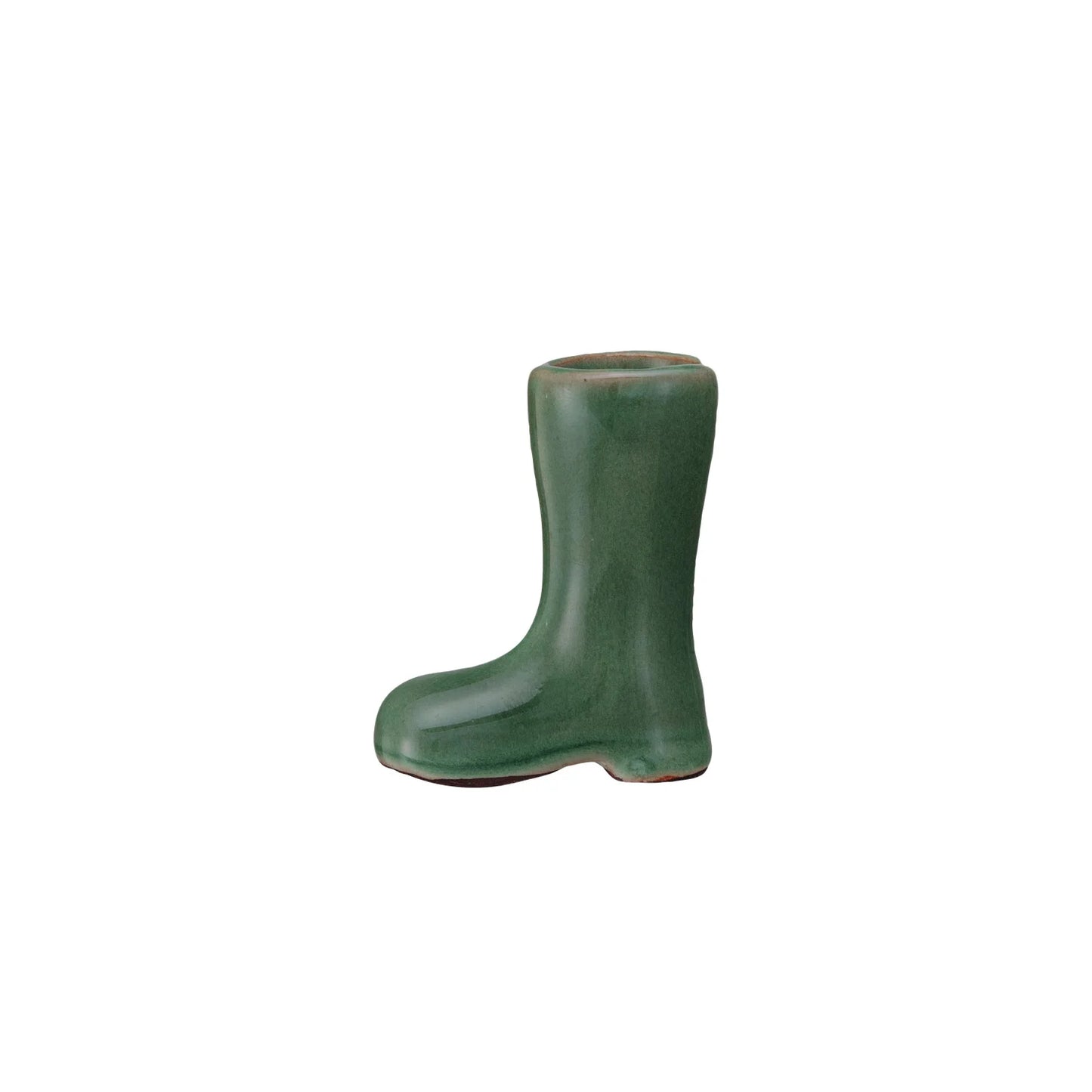 Stoneware Boot Toothpick Holder