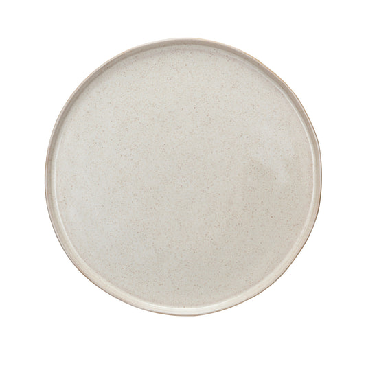 Stoneware Plate - Cream